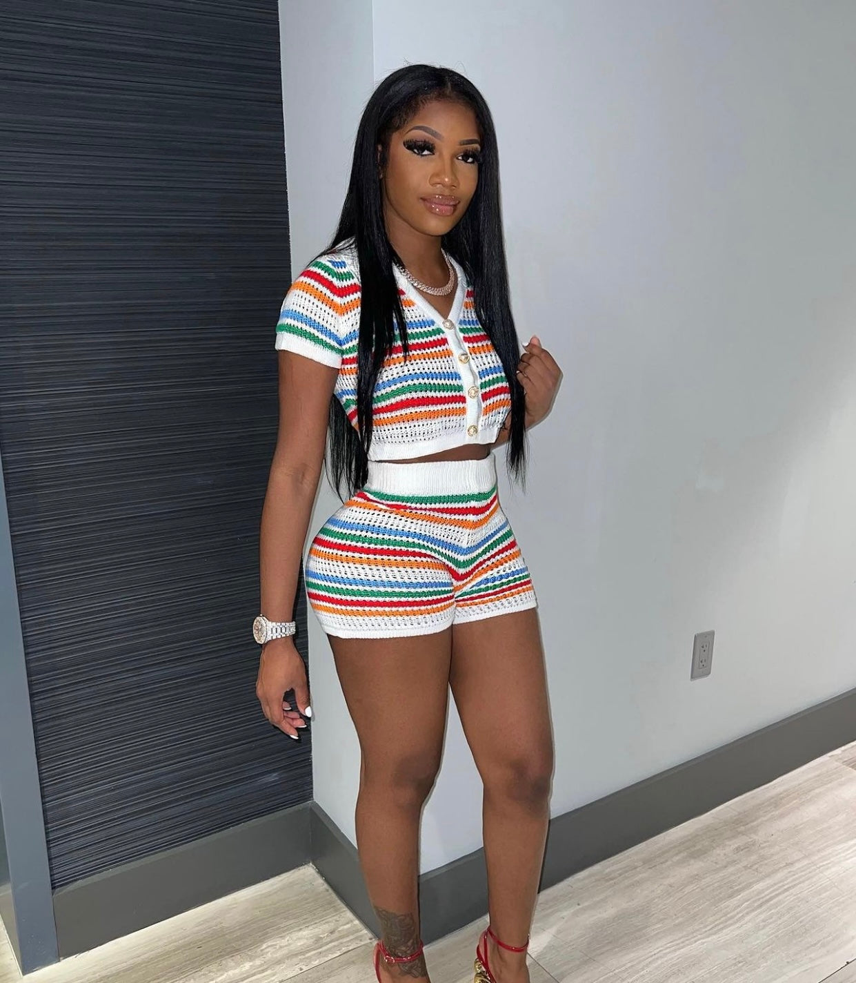 STRIPED SET